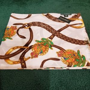 LAUREN RALPH LAUREN 0BLONG SILK SCARF